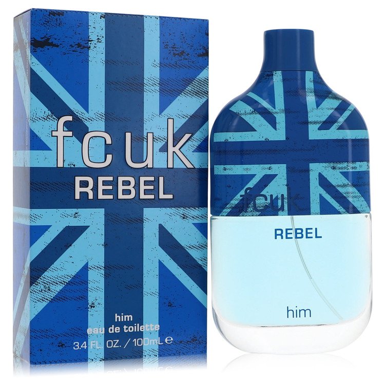 FCUK Rebel by French Connection Eau De Toilette Spray 3.4 oz for Men