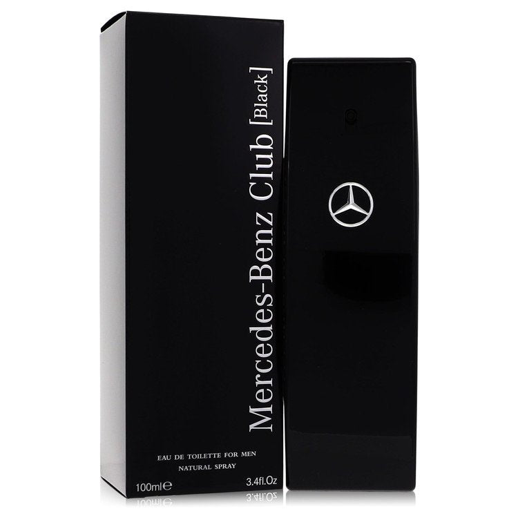 Mercedes Benz Club Black by Mercedes Benz Eau De Toilette Spray 3.4 oz for Men