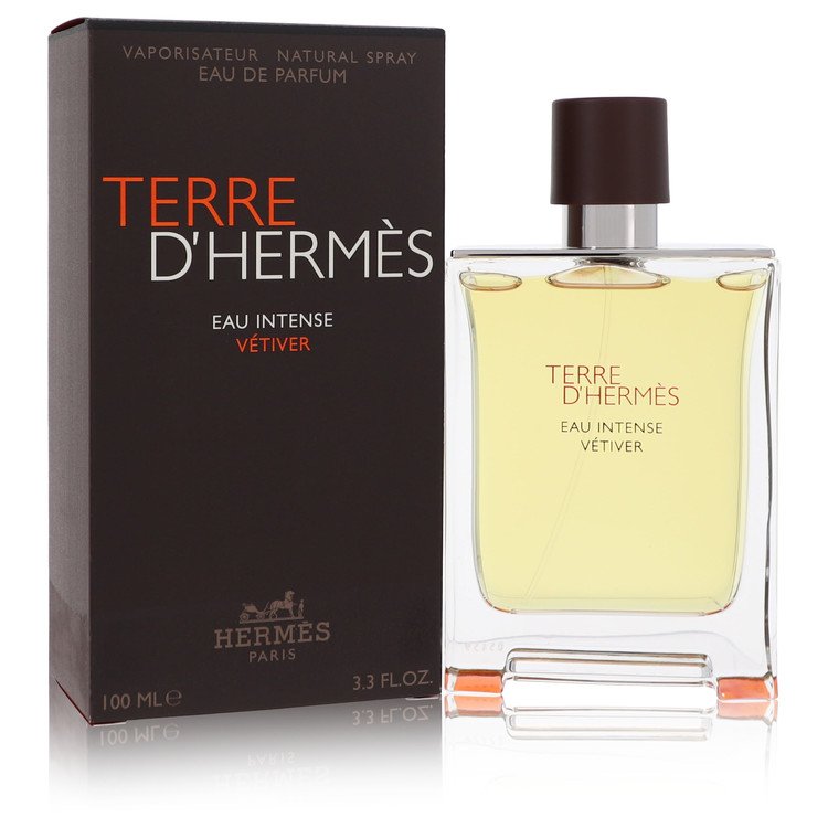 Terre D'hermes Eau Intense Vetiver by Hermes Eau De Parfum Spray for Men