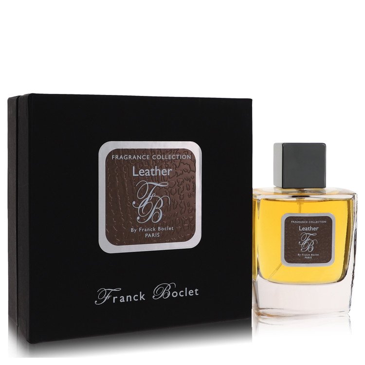 Franck Boclet Leather by Franck Boclet Eau De Parfum Spray 3.4 oz for Men