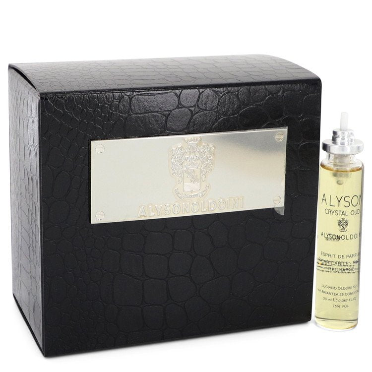 Alyson Oldoini Crystal Oud by Alyson Oldoini Eau De Parfum Refillable Spray 1.4 oz for Men