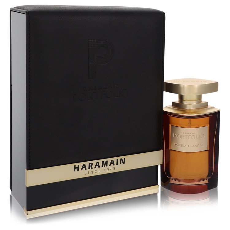 Al Haramain Portfolio Portrait Sandal by Al Haramain Eau De Parfum Spray (Unisex) 2.5 oz for Men