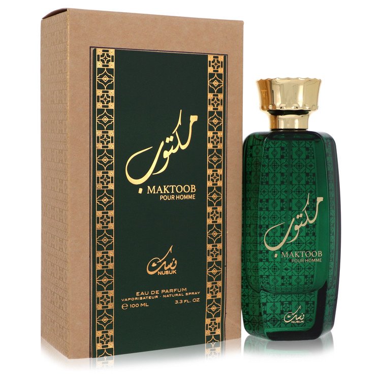 Nusuk Maktoob by Nusuk Eau De Parfum Spray 3.3 oz for Men