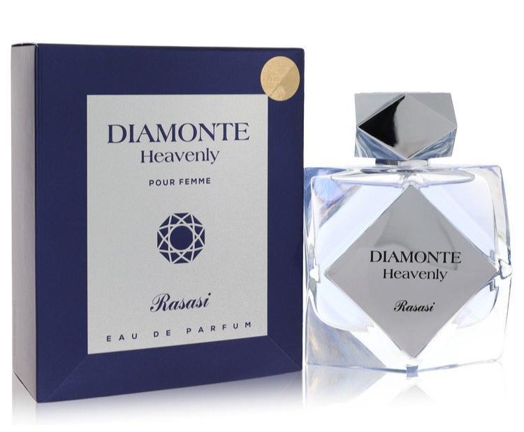 Rasasi Diamonte Heavenly by Rasasi Eau De Parfum Spray 3.3 oz for Women