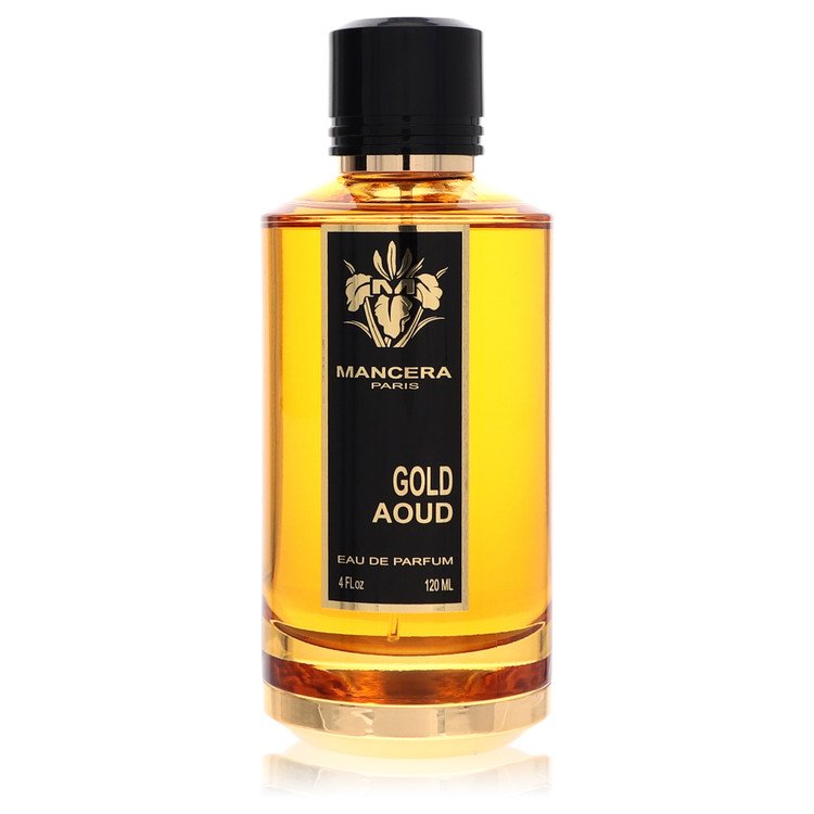 Mancera Gold Aoud by Mancera Eau De Parfum Spray (Unisex Unboxed) 4 oz for Women