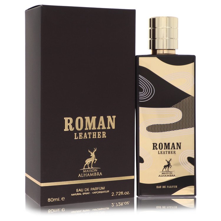 Maison Alhambra Roman Leather by Maison Alhambra Eau De Parfum Spray (Unisex) 2.7 oz for Men