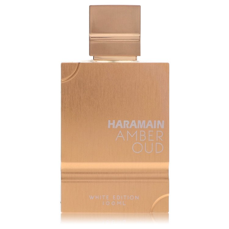 Al Haramain Amber Oud White Edition by Al Haramain Eau De Parfum Spray (Unisex Unboxed) 3.4 oz for Men