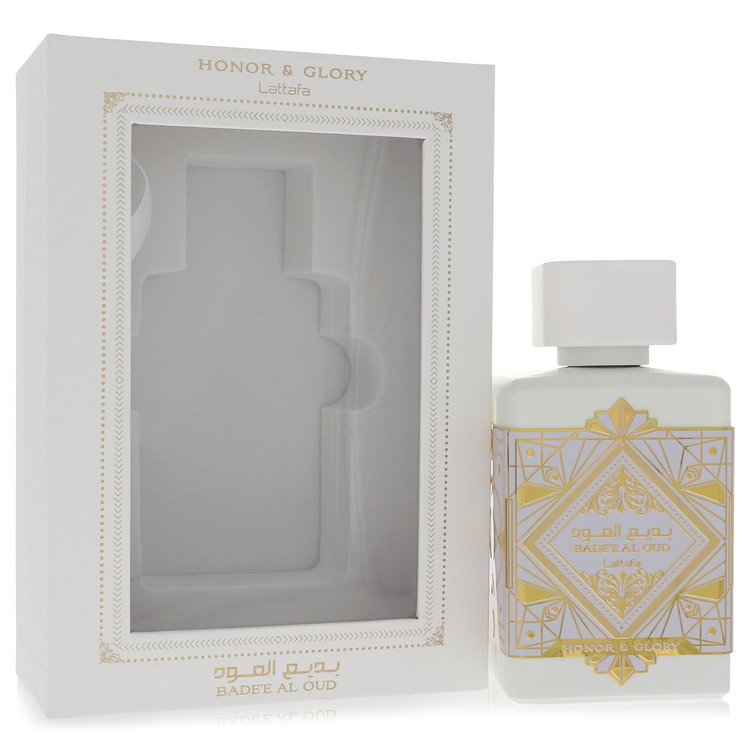 Lattafa Badee Al Oud Honor & Glory by Lattafa Eau De Parfum Spray (Unisex) 3.4 oz for Men