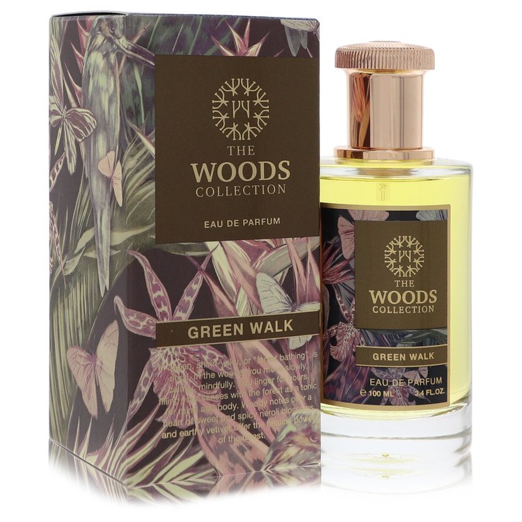 The Woods Collection Green Walk by The Woods Collection Eau De Parfum Spray (Unisex) 3.4 oz for Men