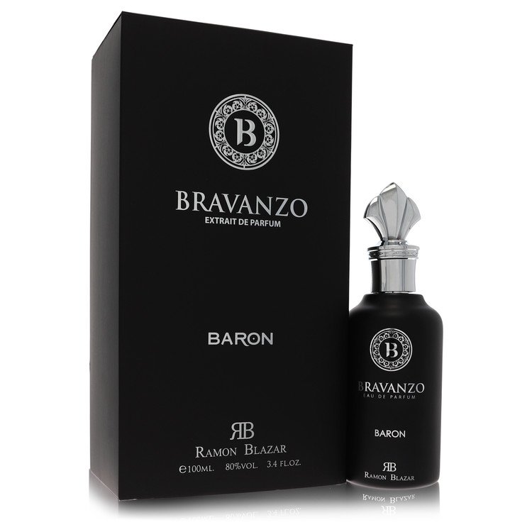 Dumont Bravanzo Baron by Dumont Paris Extrait De Parfum Spray (Unisex) 3.4 oz for Men