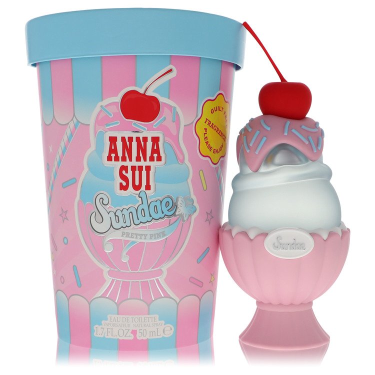 Anna Sui Sundae Pretty Pink by Anna Sui Eau De Toilette Spray 1.7 oz for Women