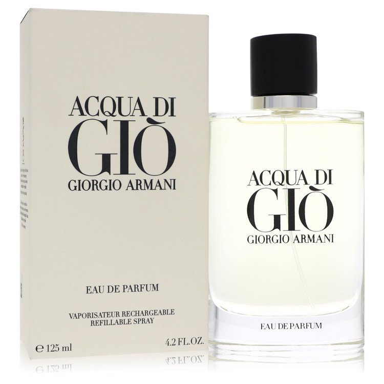 Acqua Di Gio by Giorgio Armani Eau De Parfum Refillable Spray 4.2 oz for Men