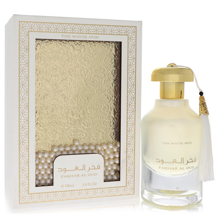 Ard Al Zaafaran Fakhar Al Oud The White Oud by Al Zaafaran Eau De Parfum Spray (Unisex) 3.4 oz for Men