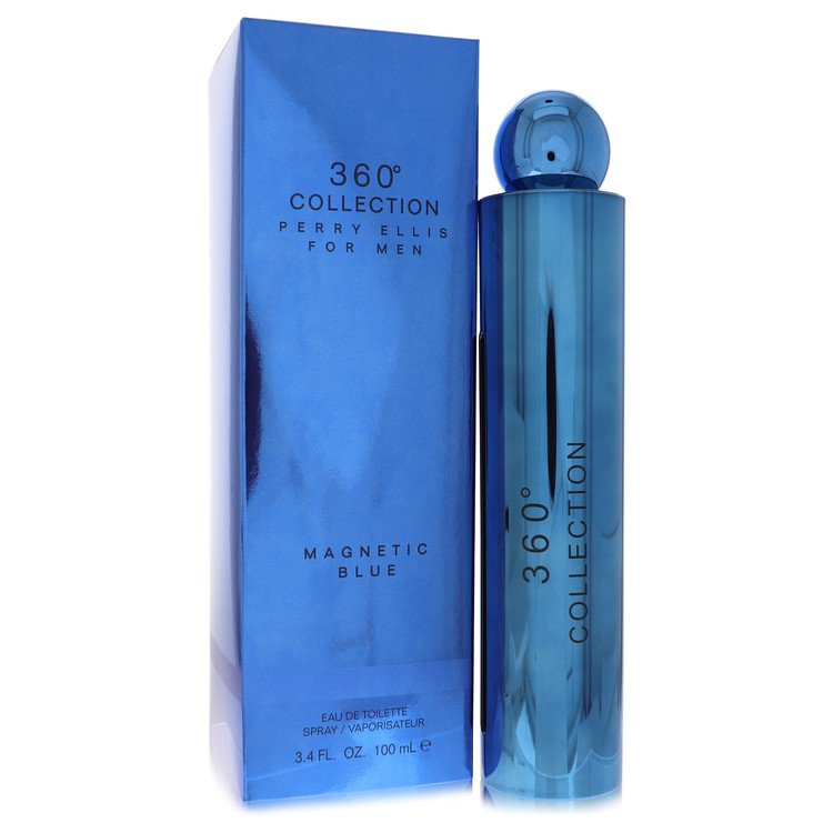 Perry Ellis 360 Collection Magnetic Blue by Perry Ellis Eau De Toilette Spray 3.4 oz for Men