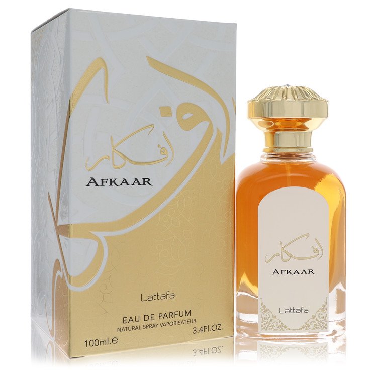 Lattafa Afkaar by Lattafa Eau De Parfum Spray (Unisex) 3.4 oz for Men