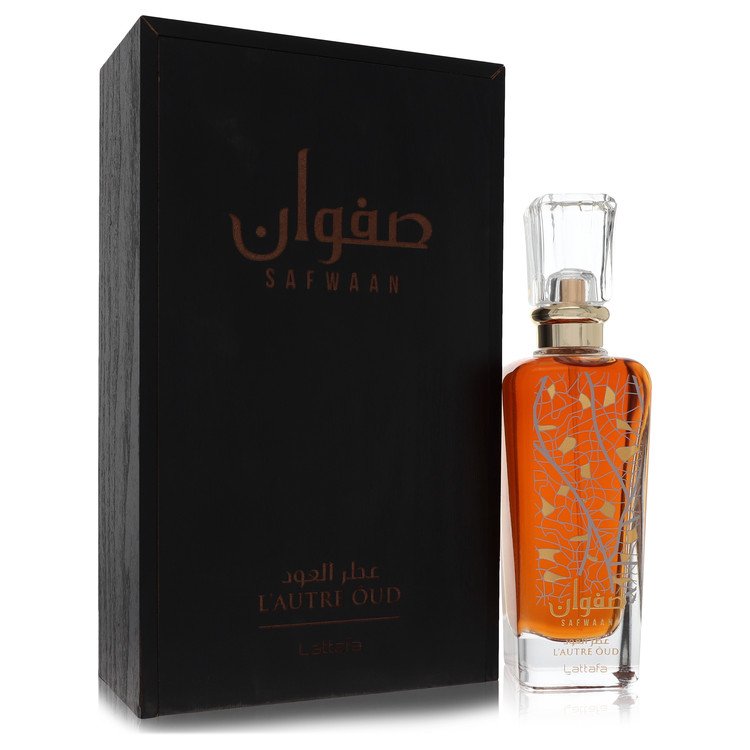 Lattafa Safwaan L'autre Oud by Lattafa Eau De Parfum Spray (Unisex) 3.4 oz for Men