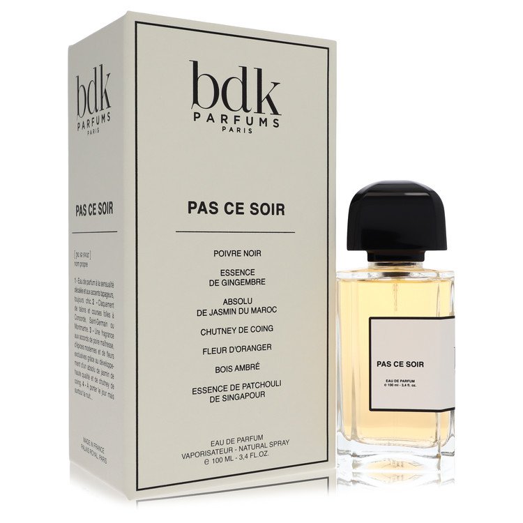 Bdk Pas Ce Soir by Bdk Parfums Eau De Parfum Spray (Unisex) 3.4 oz for Women