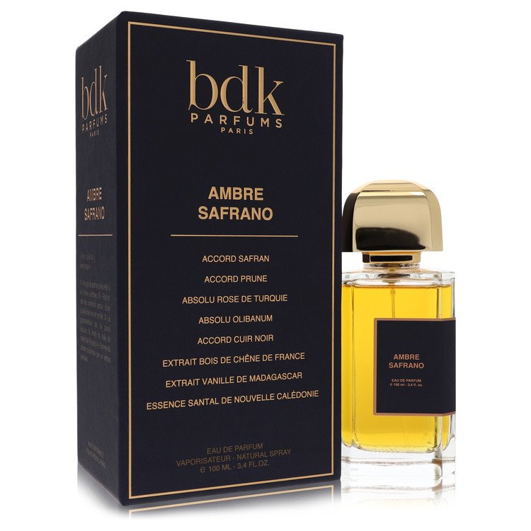 Bdk Ambre Safrano by Bdk Parfums Eau De Parfum Spray (Unisex) 3.4 oz for Men