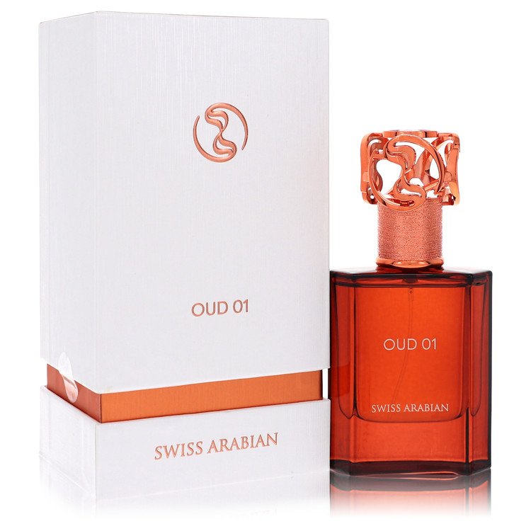 Swiss Arabian Oud 01 by Swiss Arabian Eau De Parfum Spray (Unisex Unboxed) 1.7 oz for Men