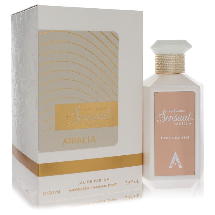 Atralia Sensual Vanilla by Atralia Eau De Parfum Spray (Unisex) 3.4 oz for Women