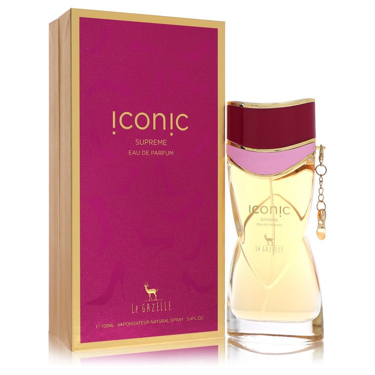 Le Gazelle Iconic Supreme by Le Gazelle Eau De Parfum Spray (Unboxed) 3.4 oz for Women