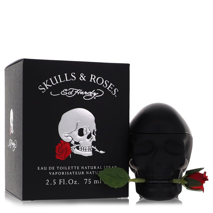 Skulls & Roses by Christian Audigier Eau De Toilette Spray 1 oz for Men