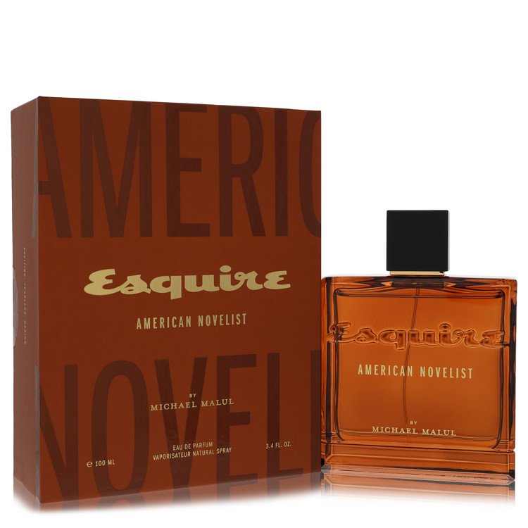 Esquire American Novelist by Michael Malul Eau De Parfum Spray 3.4 oz for Men