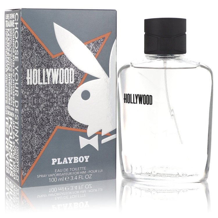 Hollywood Playboy by Playboy Eau De Toilette Spray (Slighly damaged) 1.7 oz for Men