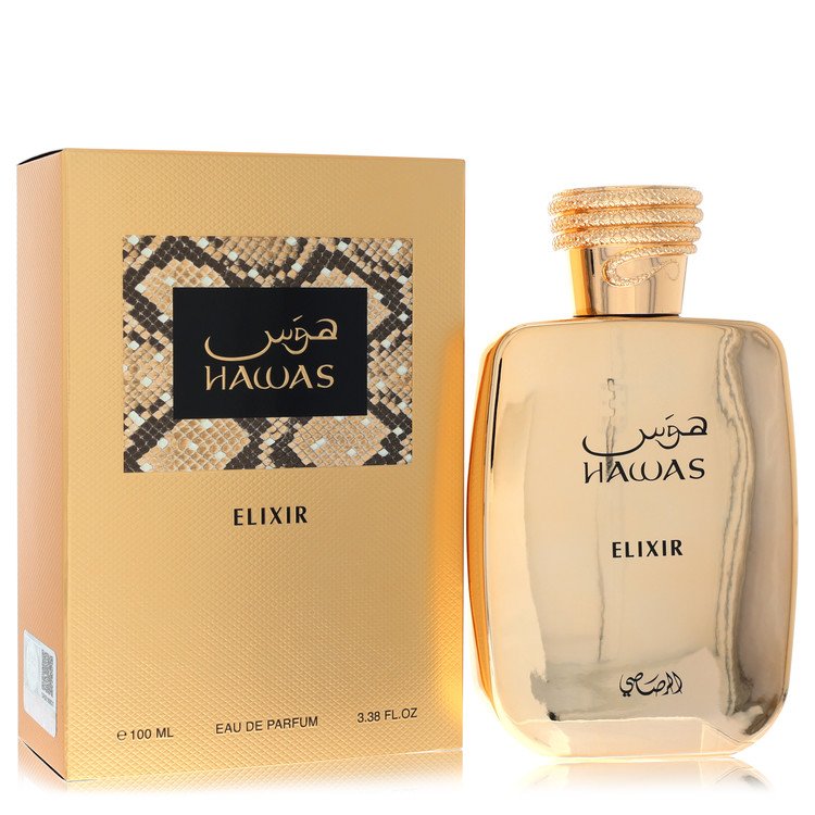 Hawas Elixir by Rasasi Eau De Parfum Spray (Unisex Unboxed) 3.4 oz for Men