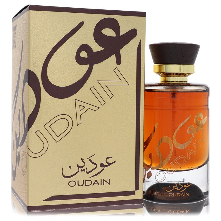 Lattafa Oudain by Lattafa Eau De Parfum Spray (Unisex Unboxed) 3.4 oz for Men
