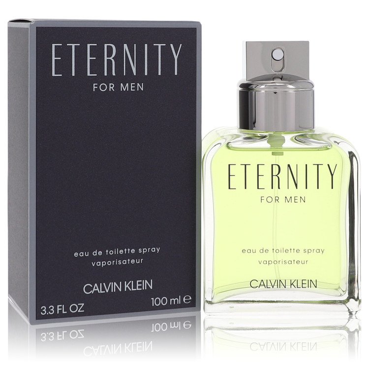 Eternity by Calvin Klein Mini EDT Spray .33 oz for Men