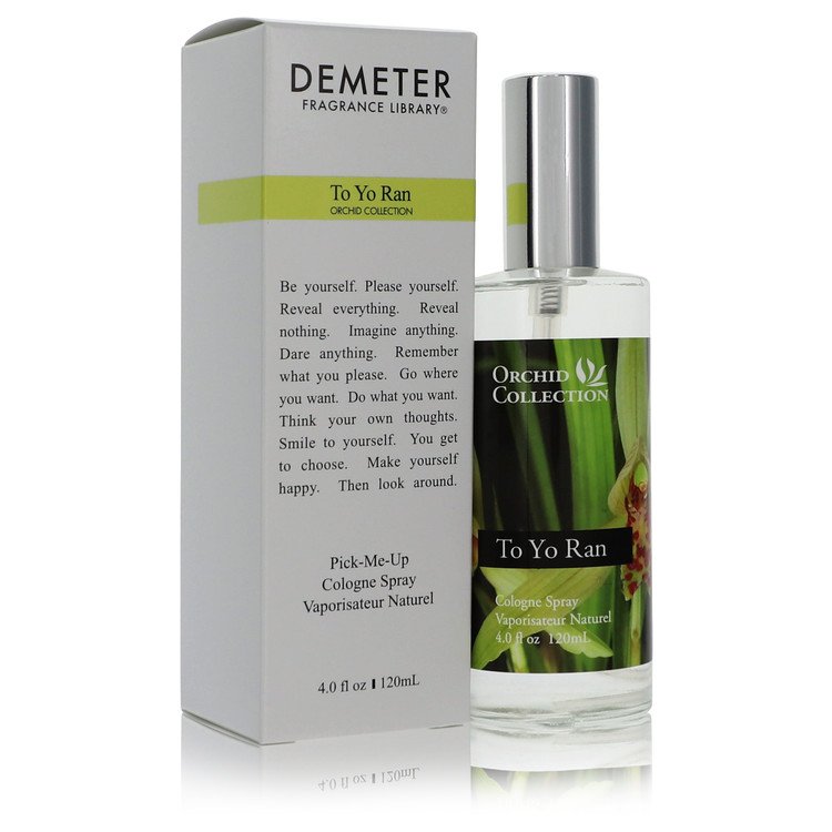 Demeter To Yo Ran Orchid by Demeter Cologne Spray (Unisex Unboxed) 4 oz for Men