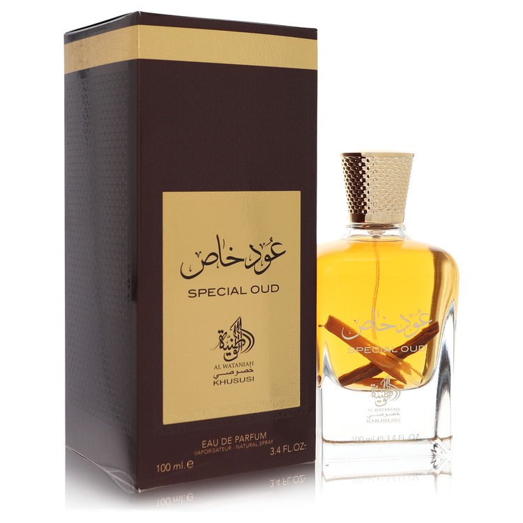 Al Wataniah Special Oud by Al Wataniah Eau De Parfum Spray (Unisex Unboxed) 3.4 oz for Men