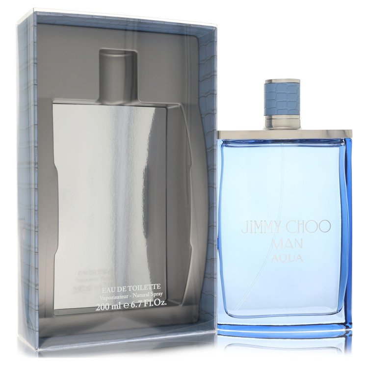 Jimmy Choo Man Aqua by Jimmy Choo Eau De Toilette Spray 6.7 oz for Men