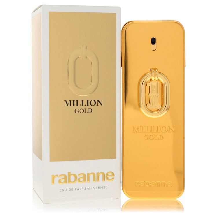 Paco Rabanne Million Gold by Paco Rabanne Eau De Parfum Intense Spray 3.4 oz for Men