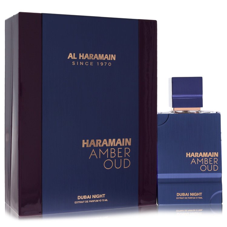 Al Haramain Amber Oud Dubai Night by Al Haramain Extrait De Parfum Spray 2.53 oz for Men