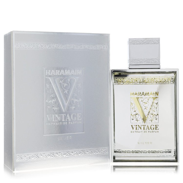 Al Haramain Vintage Silver by Al Haramain Extrait De Parfum Spray 3.33 oz for Men