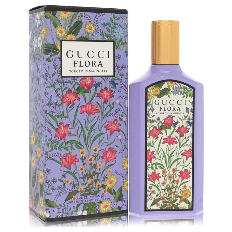 Flora Gorgeous Magnolia by Gucci Eau De Parfum Spray 1.6 oz for Women