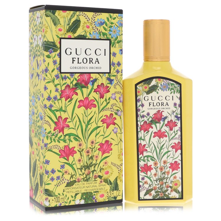 Flora Gorgeous Orchid by Gucci Eau De Parfum Spray 1.0 oz for Women