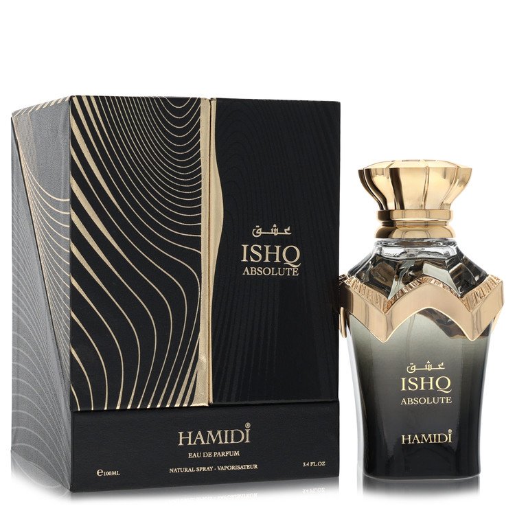 Hamidi Ishq Absolute by Hamidi Eau De Parfum Spray 3.4 oz for Men