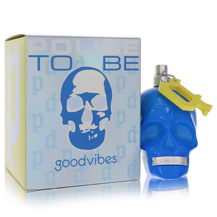 Police To Be Good Vibes by Police Colognes Eau De Toilette Spray 2.5 oz for Men