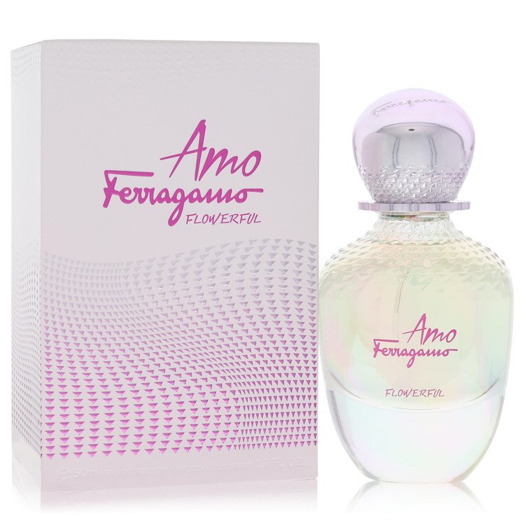 Amo Ferragamo Flowerful by Salvatore Ferragamo Eau De Toilette Spray 1.7 oz for Women