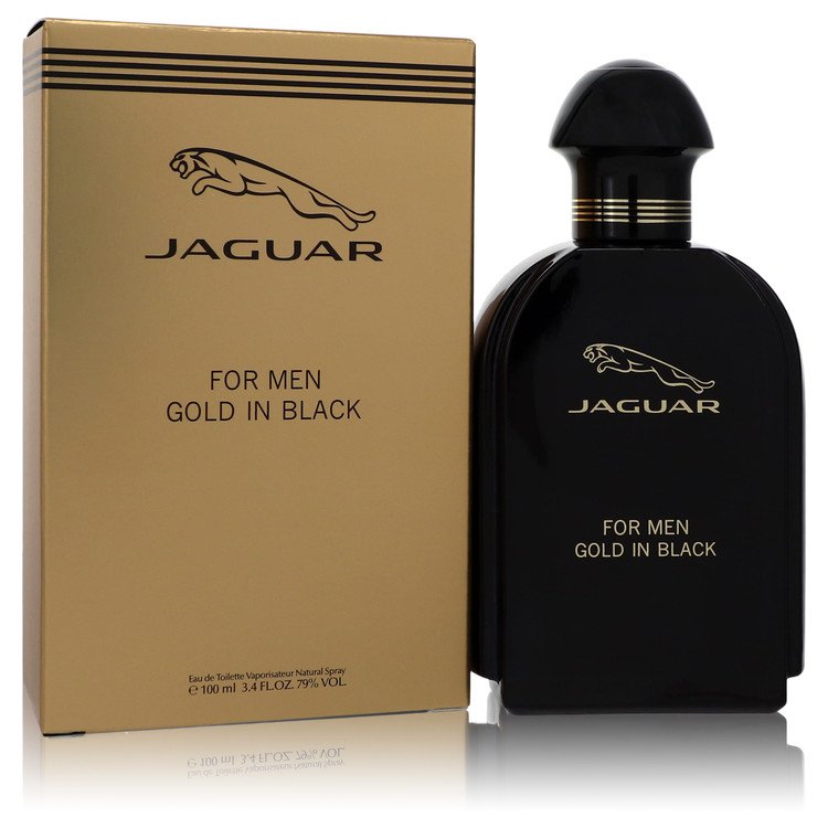 Jaguar Gold In Black by Jaguar Eau De Toilette Spray (Tester) 3.4 oz for Men