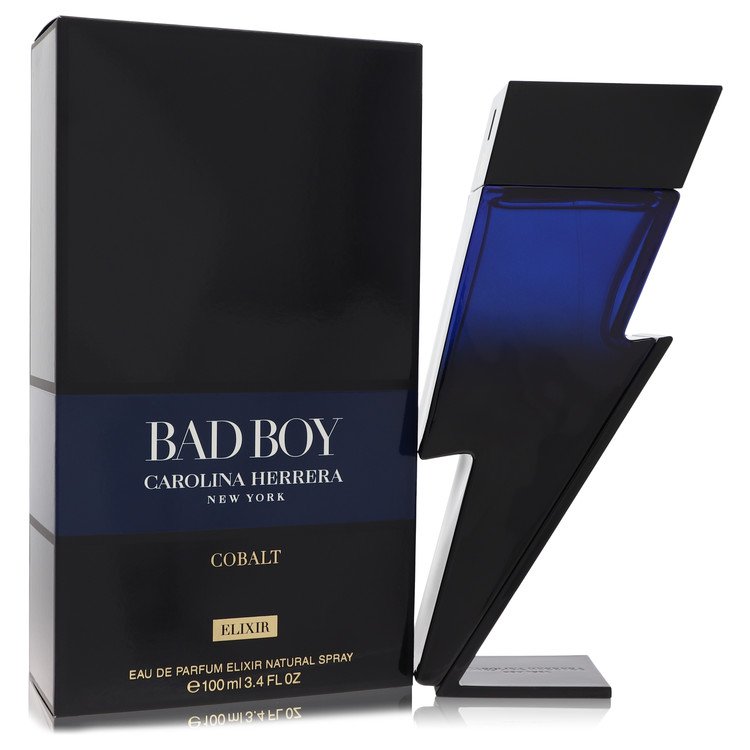 Bad Boy Cobalt Elixir by Carolina Herrera Eau De Parfum Spray 1.7 oz for Men