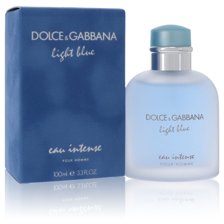 Light Blue Eau Intense by Dolce & Gabbana Eau De Parfum Spray 0.85 oz for Men