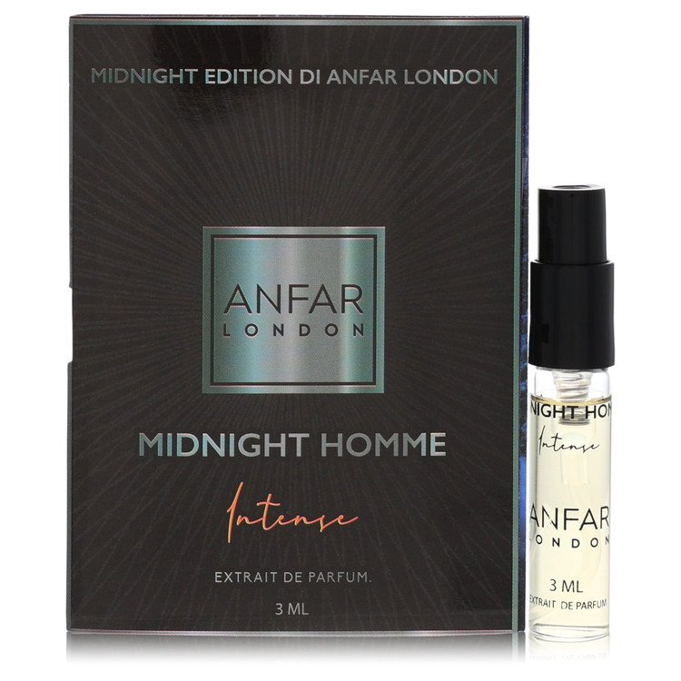 Anfar London Midnight Homme Intense by Anfar Vial (sample) 0.1 oz for Men