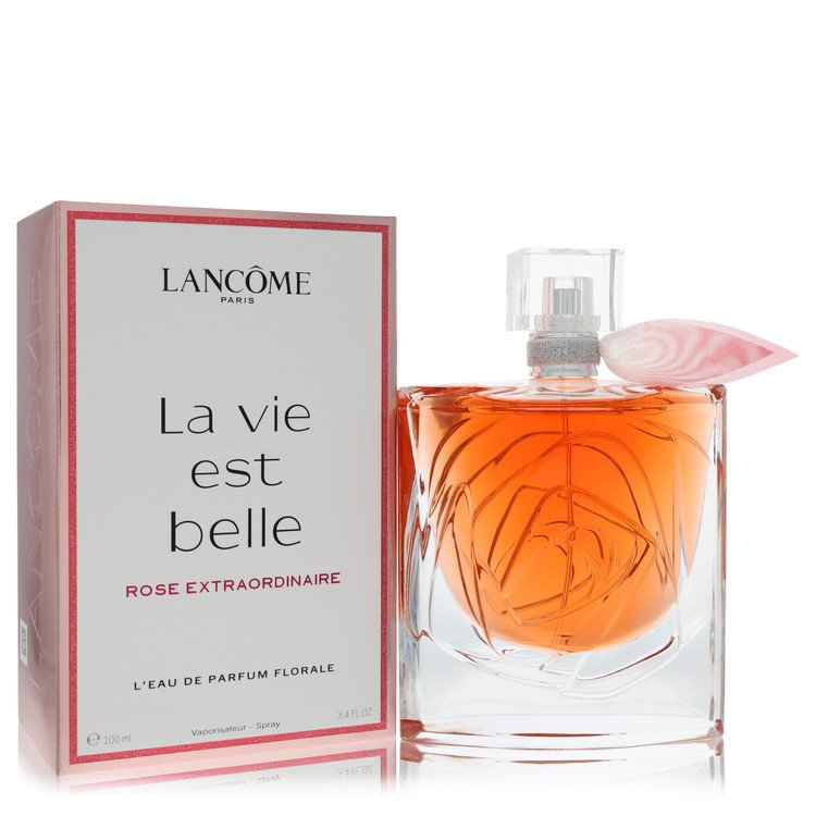 la Vie Est Belle Rose Extraordinaire by Lancome L'eau De Parfum Florale Spray 1.0 oz for Women