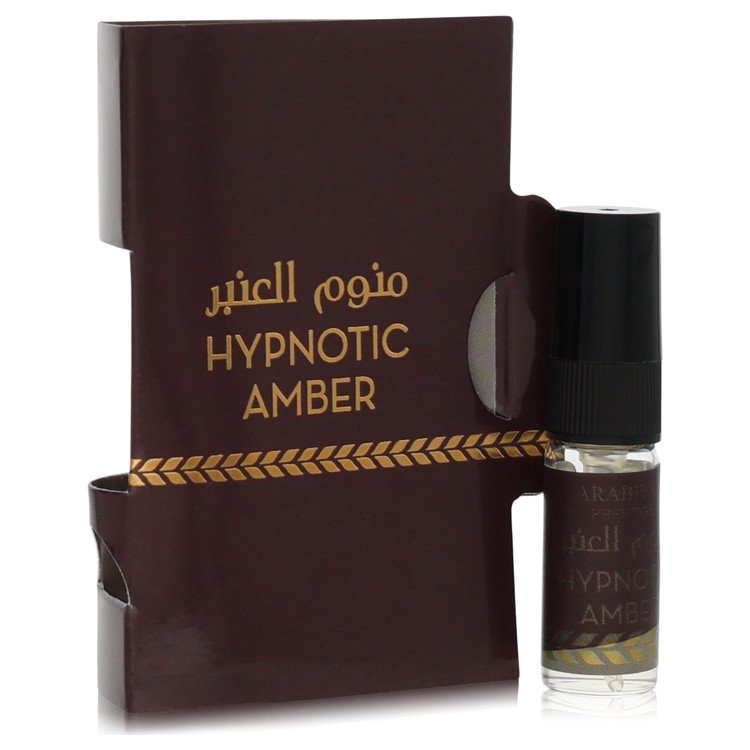 Arabiyat Prestige Hypnotic Amber by Arabiyat Prestige Mini EDP Spray (Unisex) 0.10 oz for Men