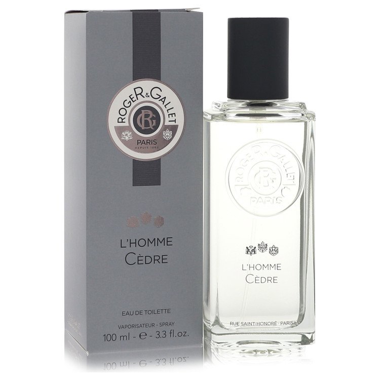 Roger & Gallet L'Homme Cedre by Roger & Gallet Eau De Toilette Spray (Unboxed) 3.3 oz for Men