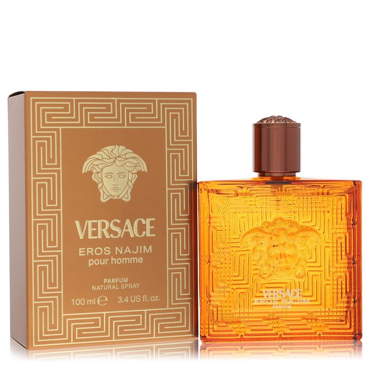 Versace Eros Najim by Versace Parfum Spray (Unboxed) 3.4 oz for Men